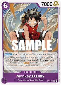 Pillars Of Strength Singles: Monkey.D.Luffy [Pillars of Strength]