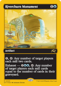 Aetherdrift: Riverchurn Monument (First-Place Foil) [Aetherdrift]