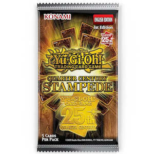**PRE-ORDER** YGO Booster Pack - Quarter Century Stampede