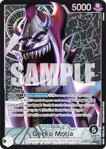 Gecko Moria (Alternate Art) [Wings of the Captain]