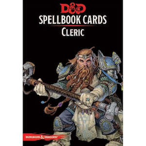 Dungeons And Dragons D D: D&D: Spellbook Cards – Cleric Deck