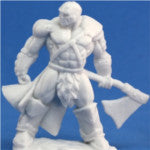 Dark Heaven Bones Miniatures: Goldar, Male Barbarian