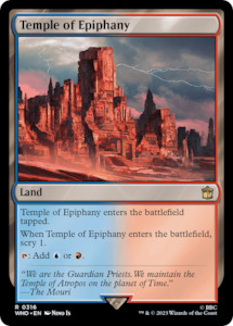 Dr Who Mtg Singles Pre Orders: Temple of Epiphany [Doctor Who]