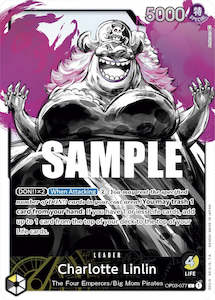 Pillars Of Strength Singles: Charlotte Linlin (Alternate Art) [Pillars of Strength]