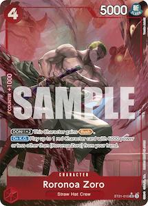 One Piece Parallel: Roronoa Zoro (Parallel) [Starter Deck EX: Gear 5]