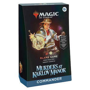 On Special: MURDERS AT KARLOV MANOR - COMMANDER DECK (Blame Game)