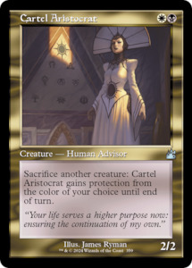 Wilds Of Eldraine Pre Orders: Cartel Aristocrat (Retro Frame) [Ravnica Remastered]