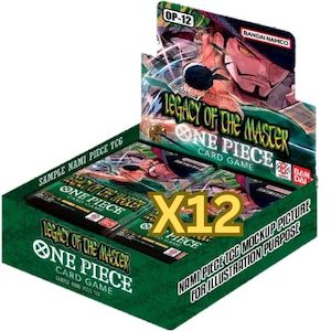 One Piece Card Game: Booster Display Case – Legacy Of The Master [OP-12]