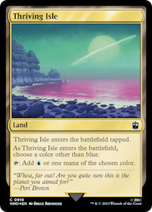 Thriving Isle (Surge Foil) [Doctor Who]
