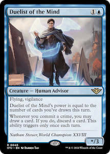 Otj Singles: Duelist of the Mind (Promo Pack) [Outlaws of Thunder Junction Promos]