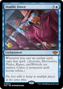 Otj Singles: Double Down [Outlaws of Thunder Junction Prerelease Promos]