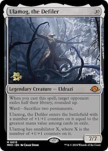 Ulamog, the Defiler [Modern Horizons 3 Prerelease Promos]