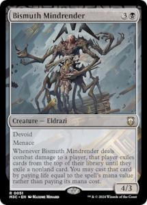 Mh3 Singles: Bismuth Mindrender [Modern Horizons 3 Commander]