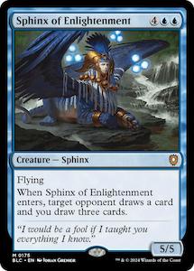 Blb Singles: Sphinx of Enlightenment [Bloomburrow Commander]