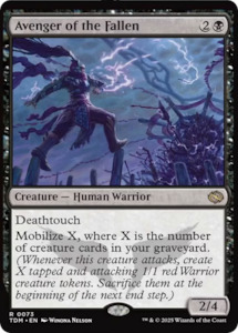 Avenger of the Fallen [Tarkir: Dragonstorm]
