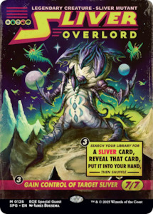 High End Tcg Singles: Sliver Overlord (Showcase) [Edge of Eternities Special Guests]