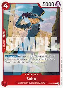 Eb 02: Sabo [Extra Booster: Anime 25th Collection]