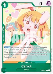 Eb 02: Carrot [Extra Booster: Anime 25th Collection]