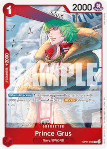 Prince Grus [A Fist of Divine Speed]