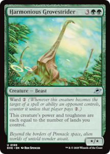 Edge Of Eternities: Harmonious Grovestrider [Edge of Eternities]