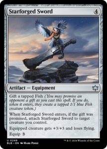 Blb Singles: Starforged Sword [Bloomburrow]