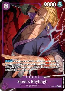 One Piece Aas: Silvers Rayleigh (Alternate Art) [Carrying On His Will]