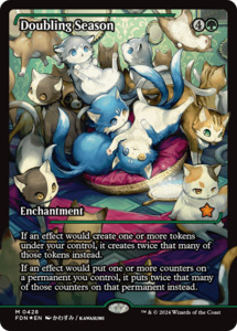 High End Tcg Singles: Doubling Season (Showcase) [Foundations]