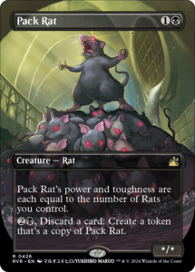 Wilds Of Eldraine Pre Orders: Pack Rat (Anime Borderless) [Ravnica Remastered]