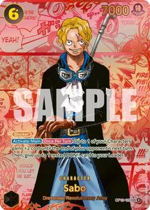 All Optcg Singles: Sabo (Manga) (Red) [Carrying On His Will]