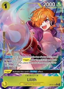 All Optcg Singles: Lilith (Alternate Art) [Carrying On His Will]
