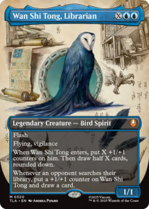 High End Tcg Singles: Wan Shi Tong, Librarian (Borderless) [Avatar: The Last Airbender]