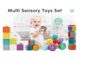 Multi Sensory Blocks Toy Set