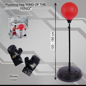 Products: Kids adjustable Boxing stand with gloves