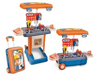 Pretend Play Toys: 3 in 1 children’s tool suitcase playset