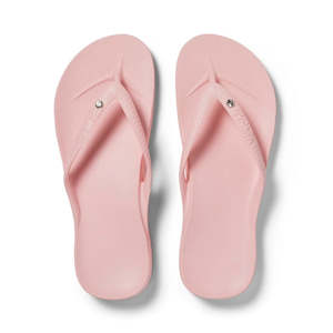 u_jandal black: Archies Arch Support Jandal Pink Crystal