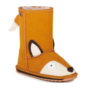 Emu Kids: EMU Kids Fox Burnt Orange Merino Wool Boot