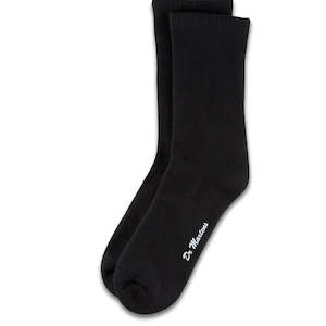Accessories: Dr Martens Socks Double Doc Sock Unisex Black