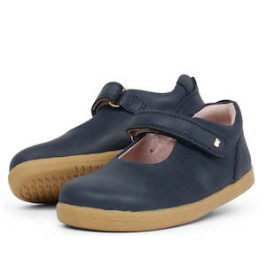 Mary Janes: Bobux Iwalk Delight Mary Jane Navy 628026A