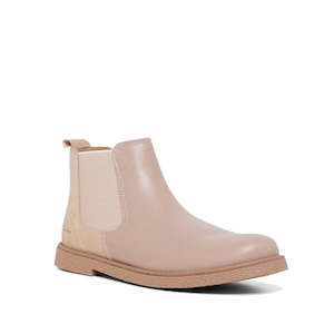 Boots Girls And Boys: Clarks Kids Chelsea II Youths Leather Boot Rose Pink