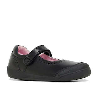 Clarks: Clarks - Bianca D Fit Narrow Width Velcro Leather School Shoes Mary Jane