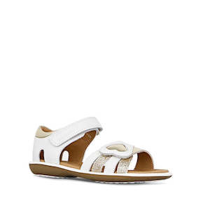 Clarks: Clarks - Girls Pippa Leather Sandals D Narrow Width