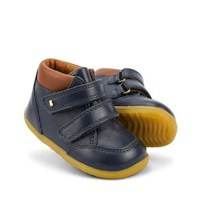 Bobux Step Ups Sizes 18 22: Bobux Step Up SU Timber Boot Navy 728106A