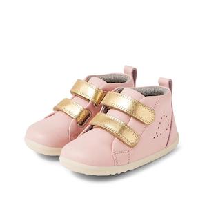 Bobux Step Up SU Hi Court Boot Ballet Pink 750818