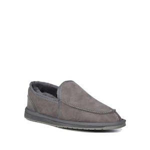EMU Hume Slipper Slip On Sheepskin Charcoal Grey Mens