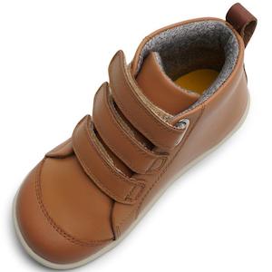 Kids Boots: Bobux IWalk IW Hi Court Boot Caramel