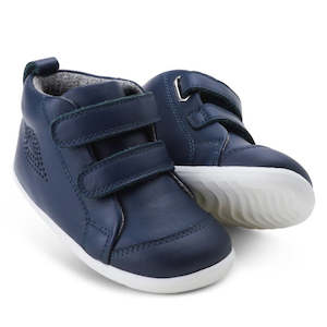 Kids Boots: Bobux Step Up SU Hi Court Boot Navy 731804 CLEARANCE