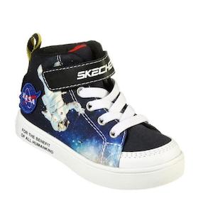 Kids Boots: Skechers Toddlers NASA Duratronz Astrosurge Boots - Black