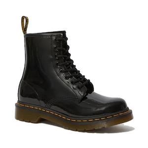 Kids Boots: Dr Martens 1460 W Black Patent Boot