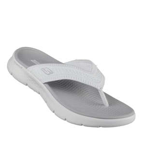 Skechers Go Walk: Skechers - Go Walk Flex Sandal Holly Jandal white Grey