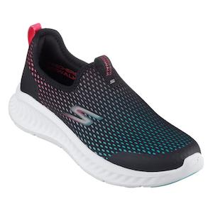Skechers Womens Go Walk Now Eileen Black Multi